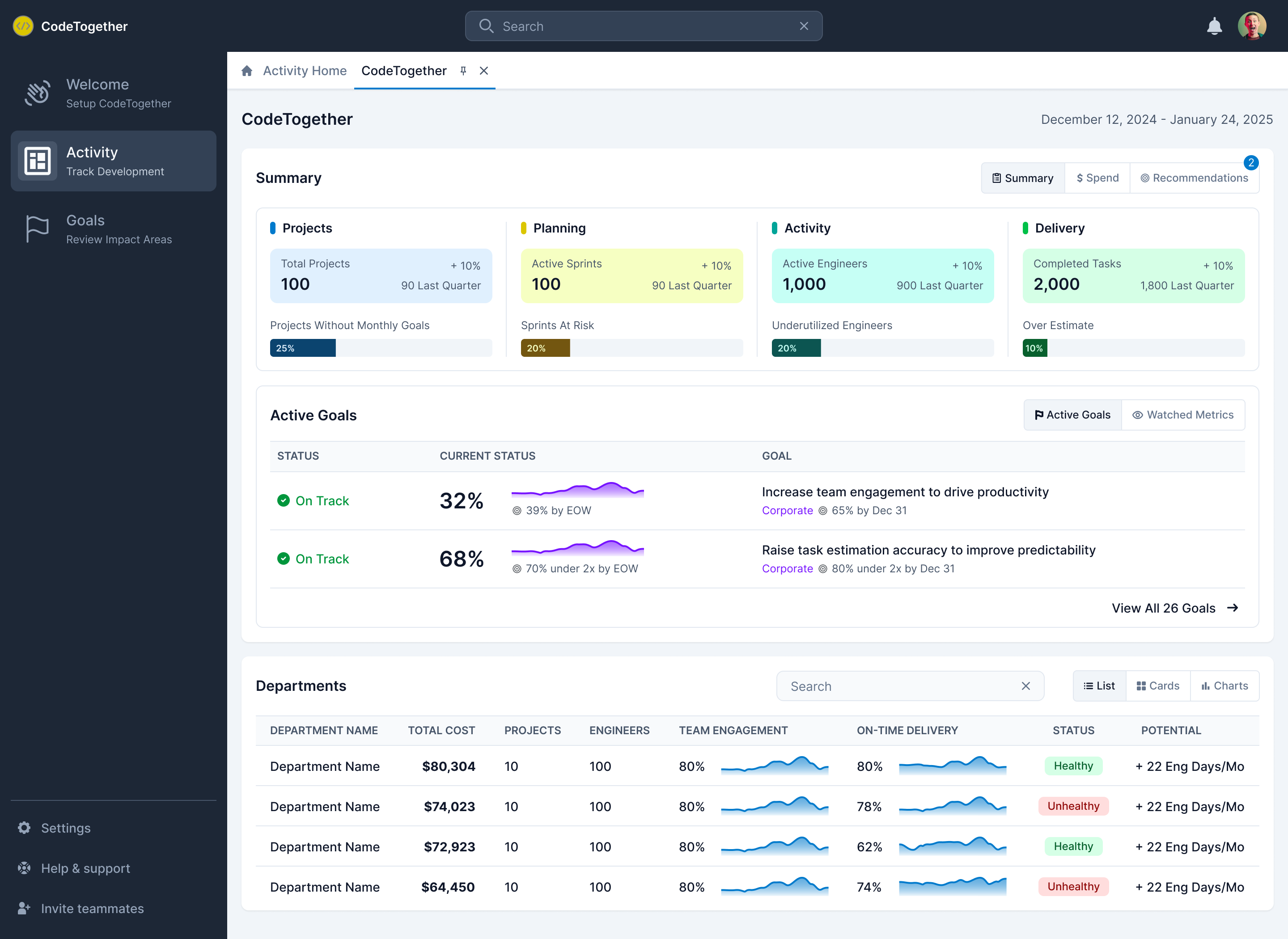 Company Overview Full Page