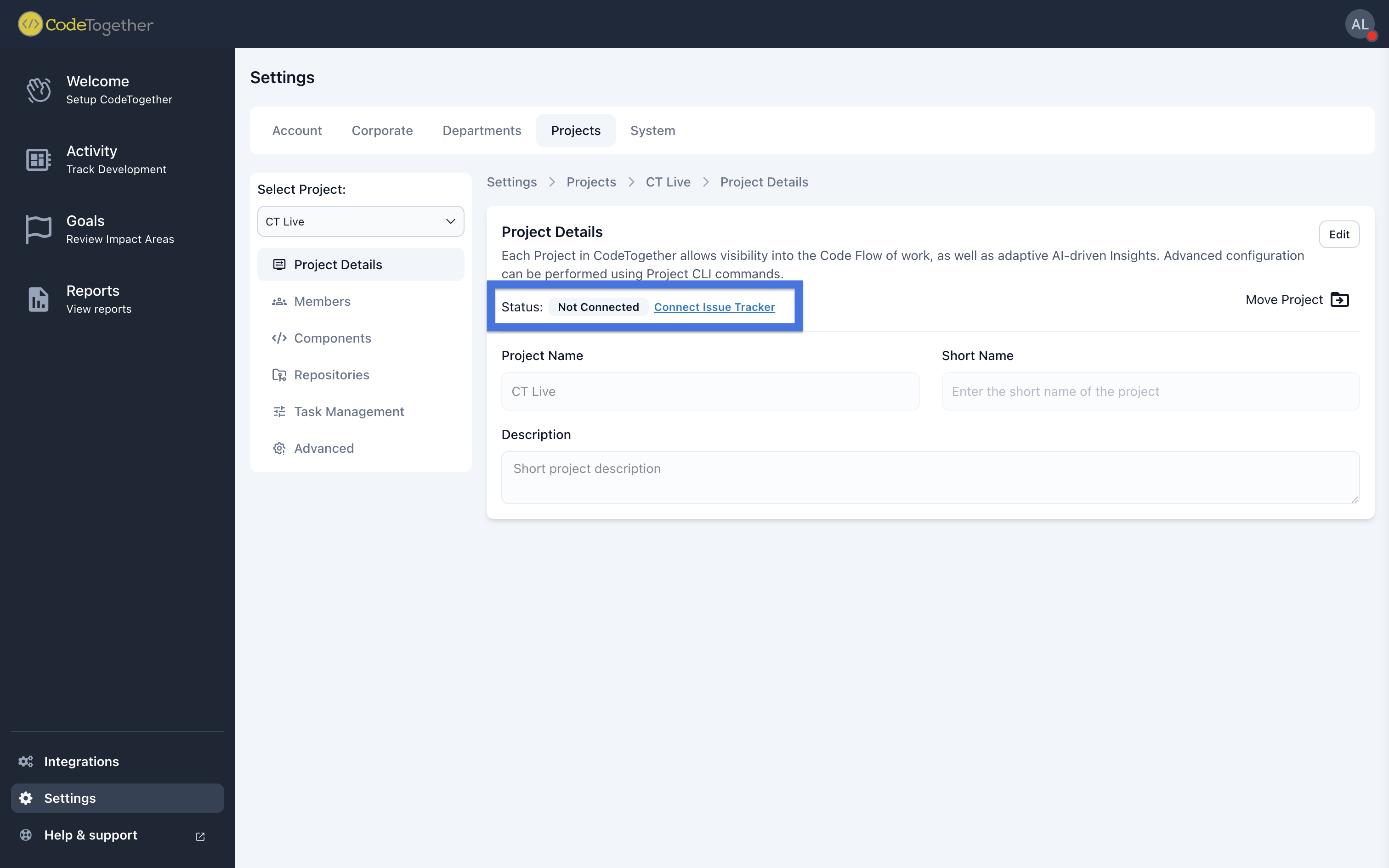 Connect Issue Tracker