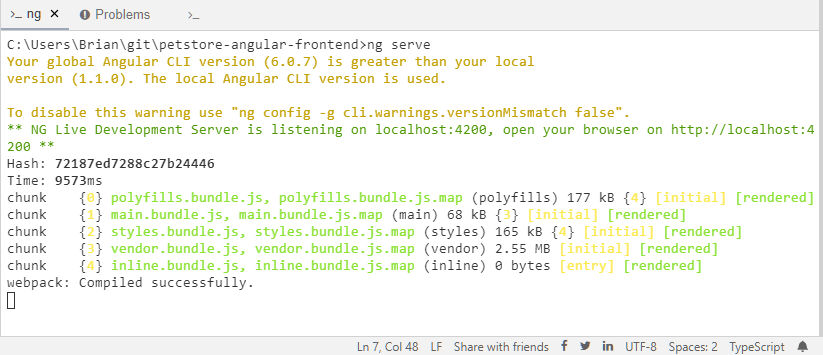 Shared Terminal