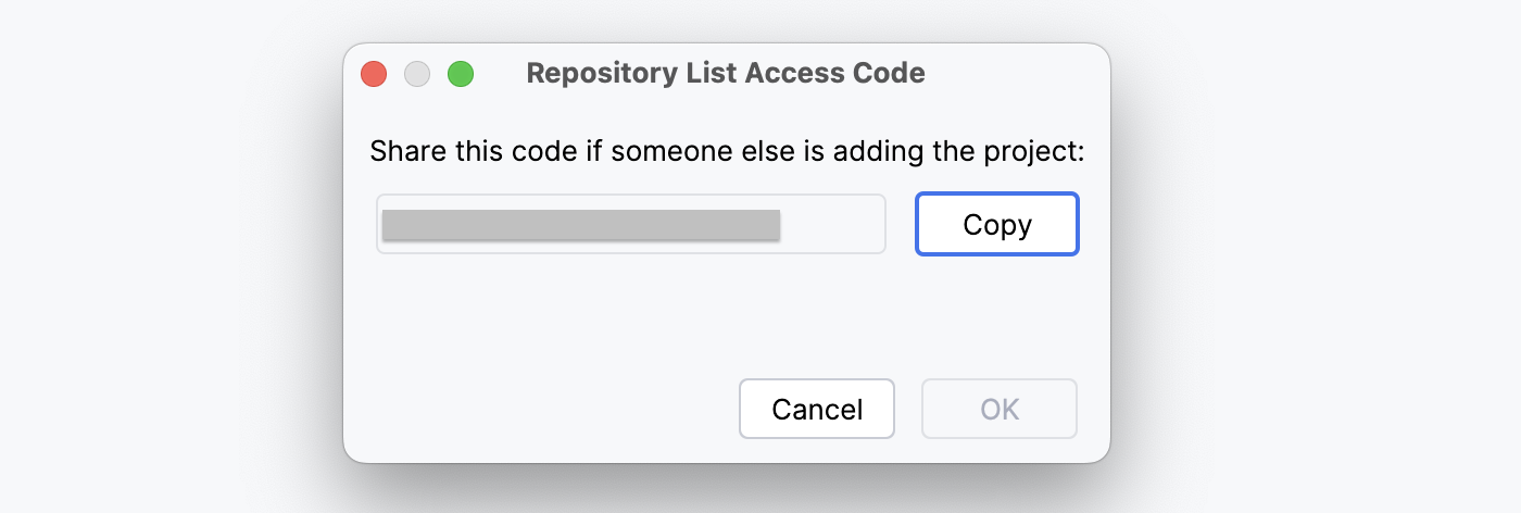 Repository List Access Code