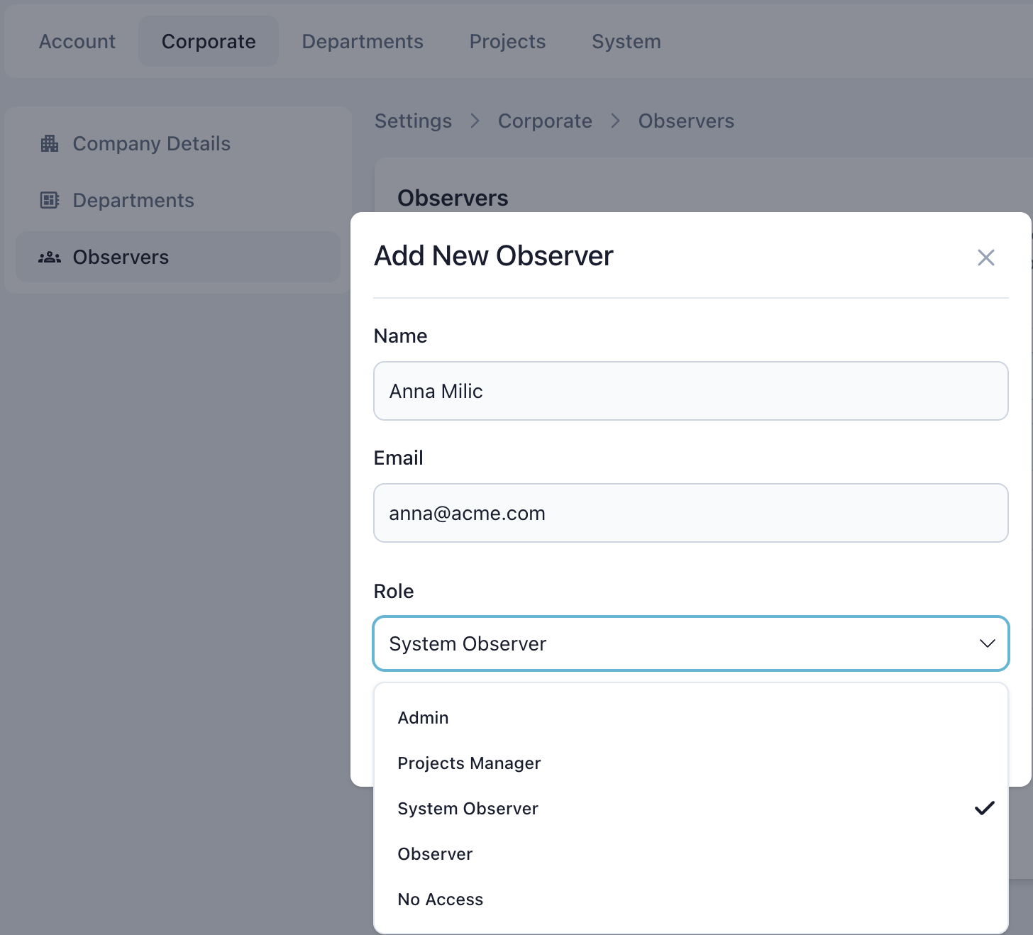 New Reporting Groups
