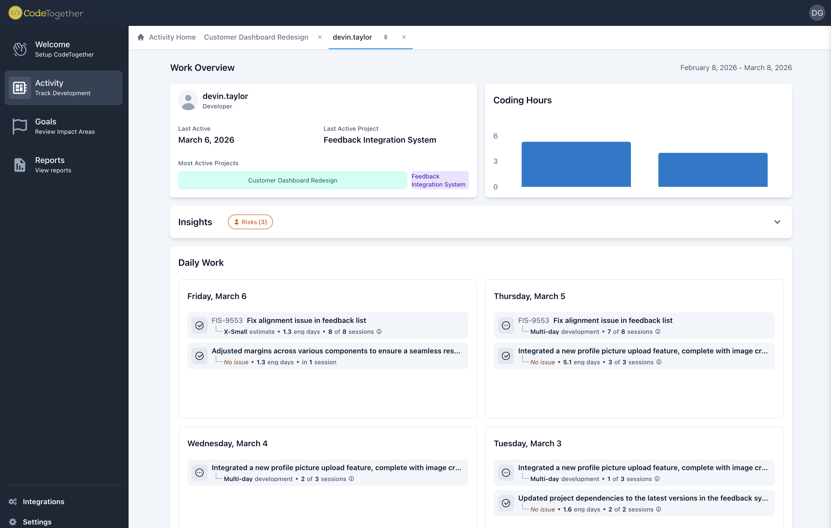 Work Overview
